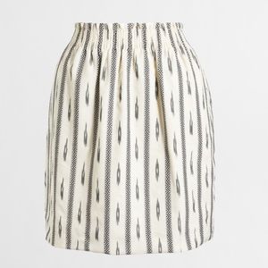 J crew Sidewalk Skirt in Ikat